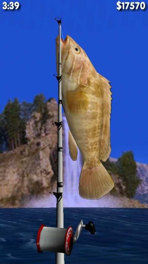 Big Sport Fishing 3D Lite скриншот 15