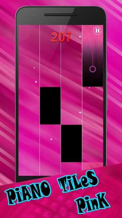 Piano Pink Tiles screenshot 3
