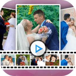 Anniversary Photo Video Maker with Song أيقونة