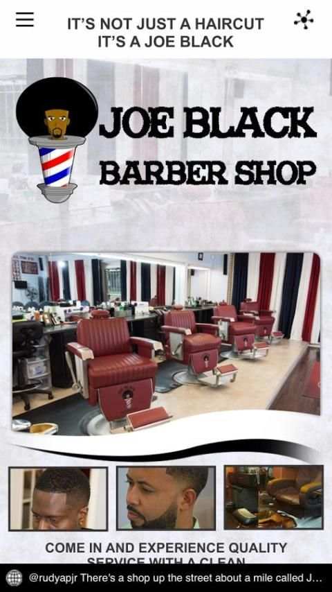 Joe Black Barber Shop screenshot 2