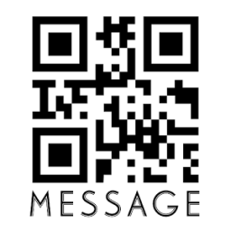 ikon QR Code Message