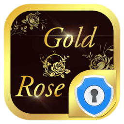 ikon goldrose Theme - AppLock Theme