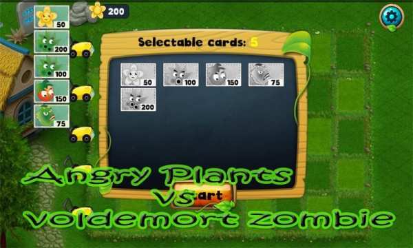 Angry Plants vs Voldemort Zombie screenshot 1