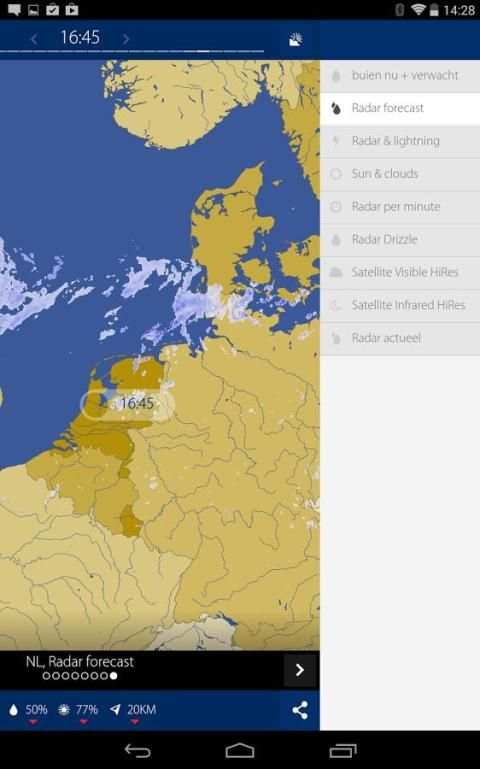 Sat24, Weather satellite screenshot 5