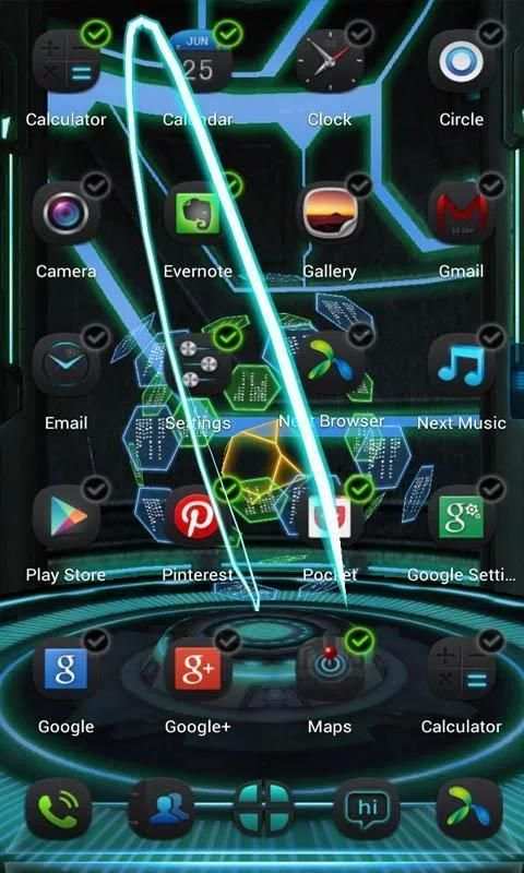 3D Crazy Launcher 2 تصوير الشاشة