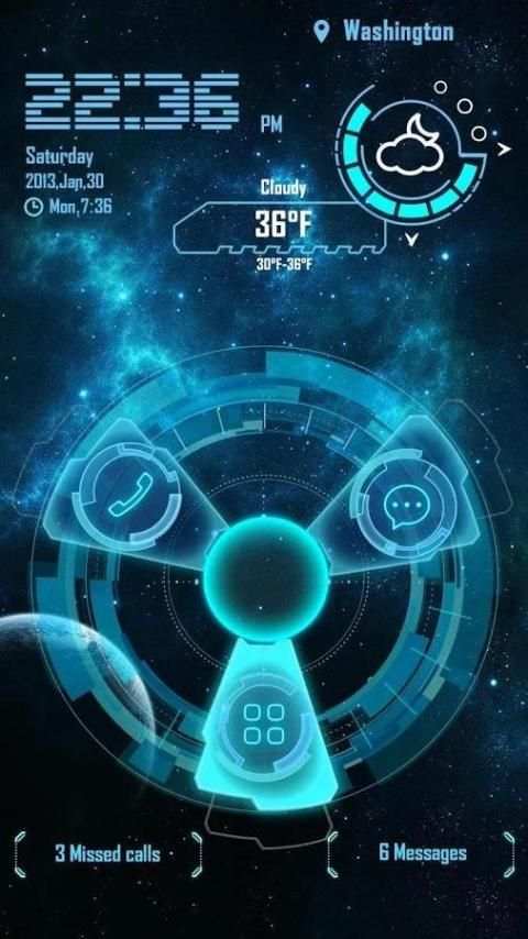 3D Crazy Launcher 1 تصوير الشاشة
