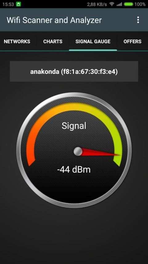 Wifi Scanner And Analyzer 1 تصوير الشاشة