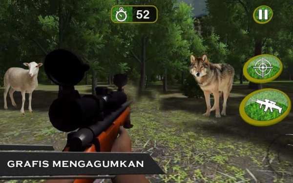 sniper 3D berburu hewan screenshot 1