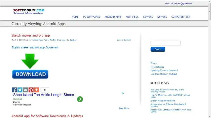 softpodium software download screenshot 2