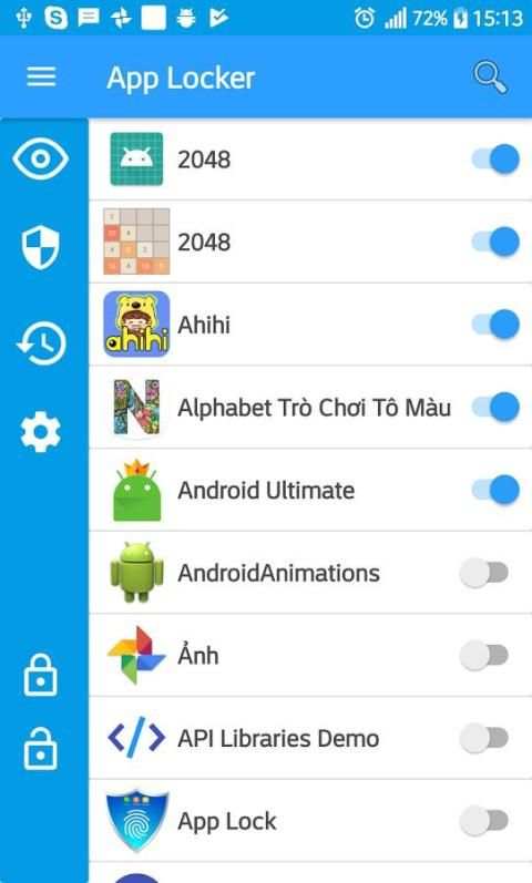 Apps Lock 2018 स्क्रीनशॉट 2