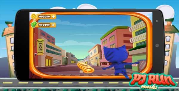 Pj Temple Masks Adventure Run 3 تصوير الشاشة