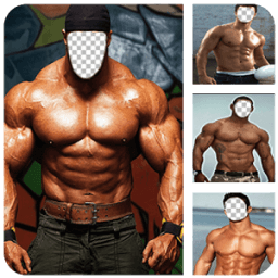 bodybuilding photo maker editor face changer أيقونة