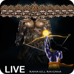 Dussehra Theme – Lord Ram Killing Ravan Firework иконка