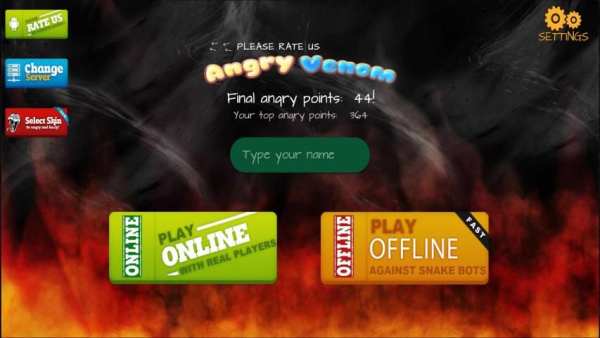 Angry Venom: Snake Crash Online скриншот 3