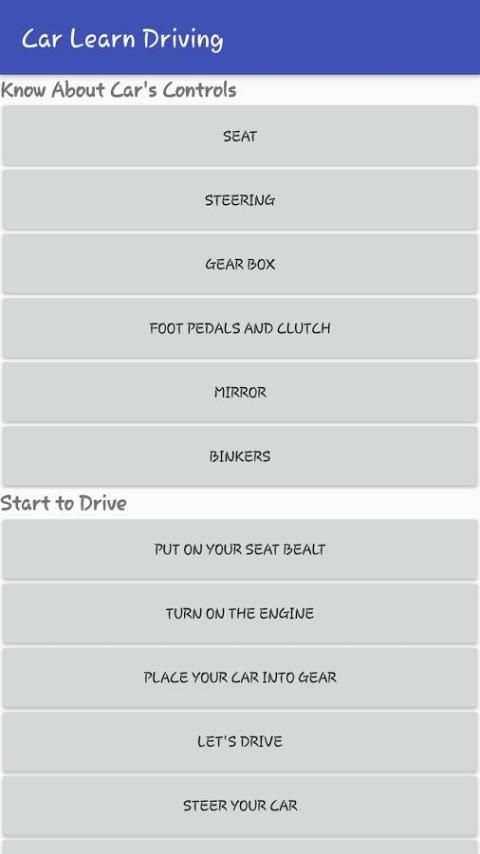 Car Learn Driving स्क्रीनशॉट 4