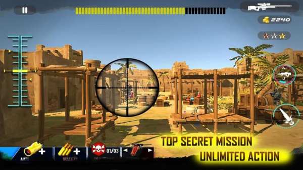 Desert Sniper Assassin Shooter screenshot 8