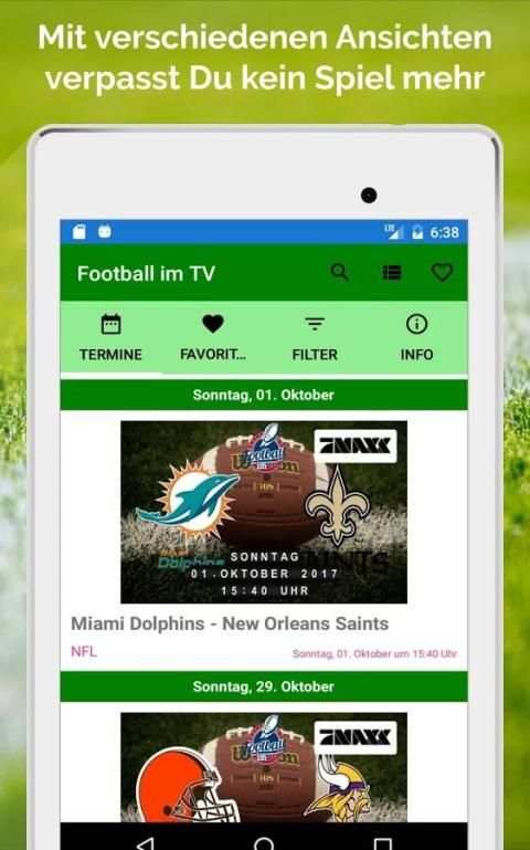 Football im TV live screenshot 4