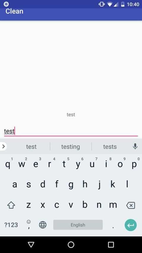 Clean screenshot 1
