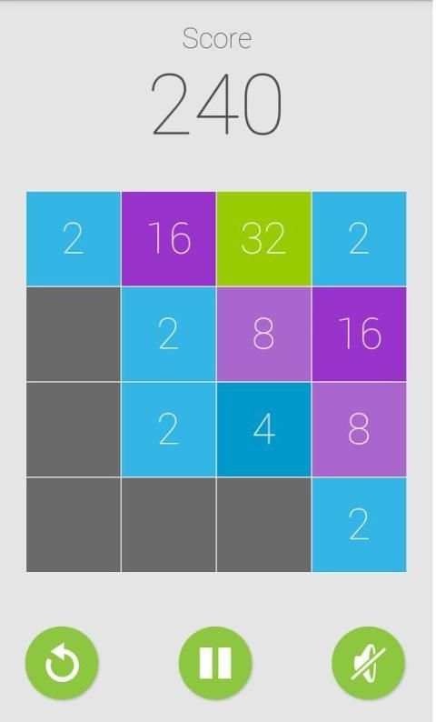 2048 स्क्रीनशॉट 4
