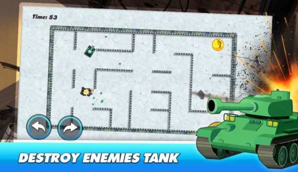 Tank Trouble War - Funny AZ Tank screenshot 2