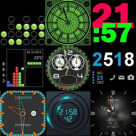 27 Watch faces for Wear & Sony скриншот 4