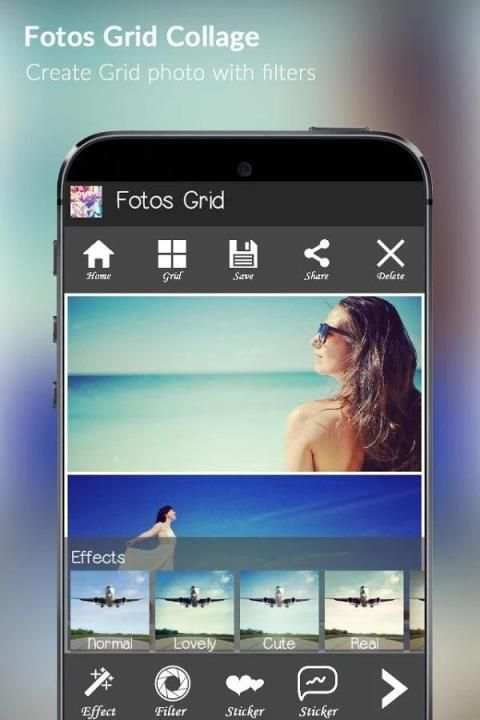 Fotos Grid Collage screenshot 3