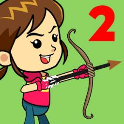 Shoot Girl's Fruits : Archery