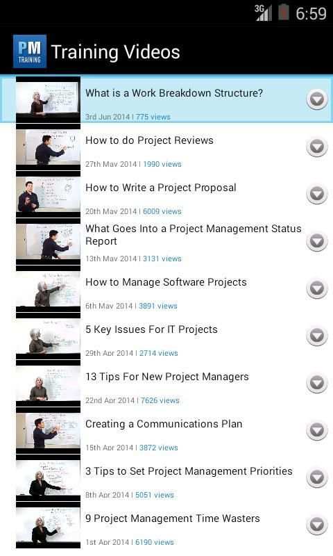 Project Management Training скриншот 7