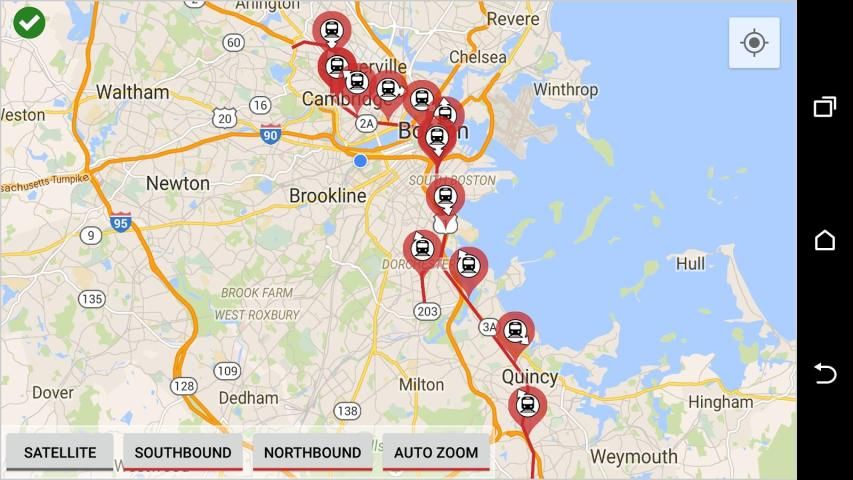 MBTA Red Line Tracker screenshot 4