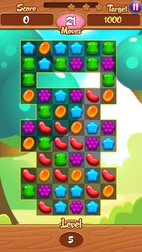 Candy Match 3 Game 5 تصوير الشاشة