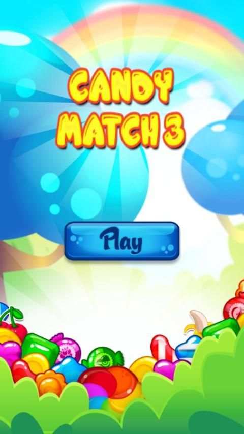 Candy Match 3 Game 6 تصوير الشاشة