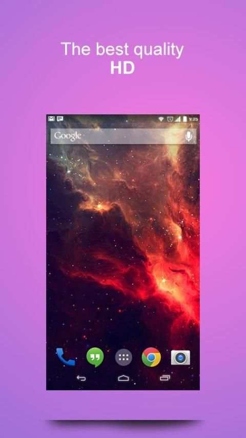 Galaxy Wallpaper 4 تصوير الشاشة