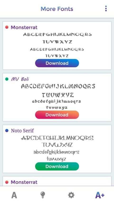 Zawgyi One Fonts Style 3 تصوير الشاشة