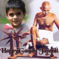 Gandhi Jayanti Photo Frame on 9Apps