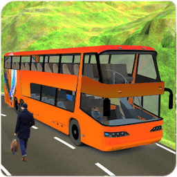 Coach Bus Transportation 3D иконка