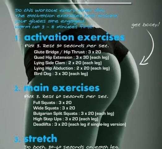 31 Day Butt Exercises скриншот 1