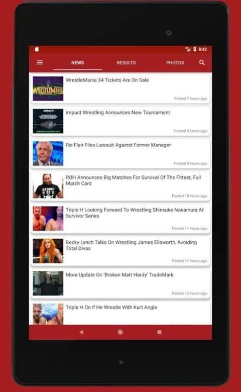 Wrestle News 3 تصوير الشاشة