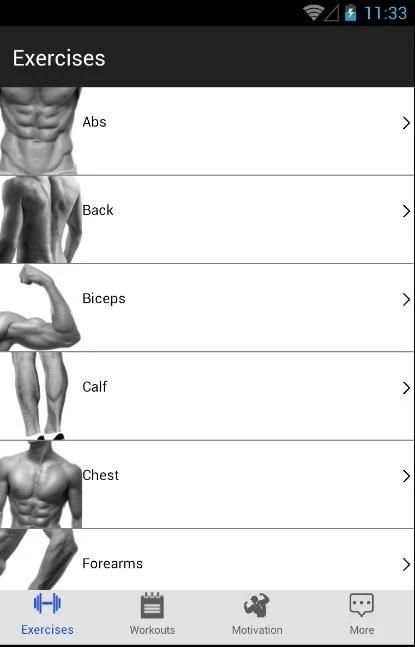 Gym Chart скриншот 4