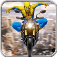 Spider Traffic Rider - Superhero Moto Racing 2018