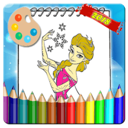 ikon Coloring Book For Princess