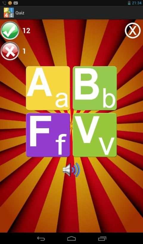 Alphabet and numbers скриншот 2