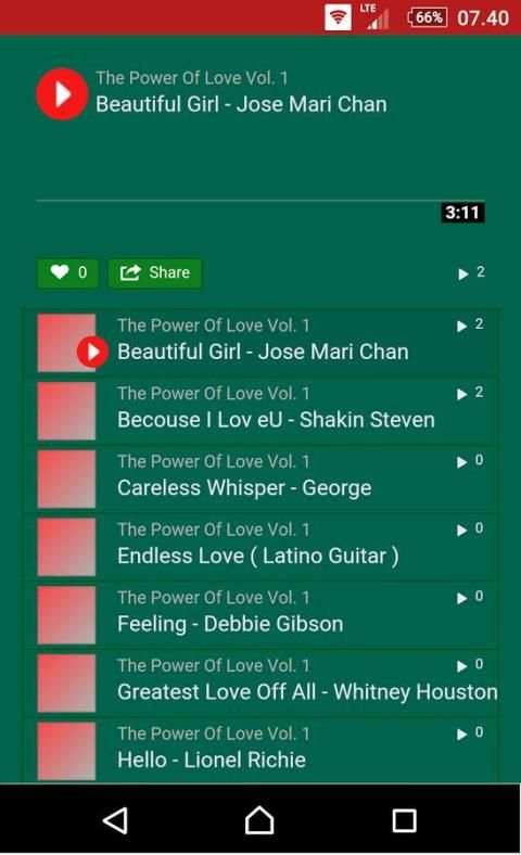 Love Song Mp3 screenshot 1