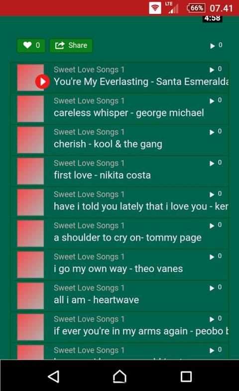 Love Song Mp3 screenshot 4