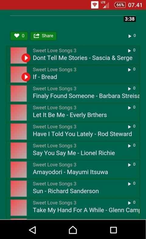 Love Song Mp3 screenshot 2