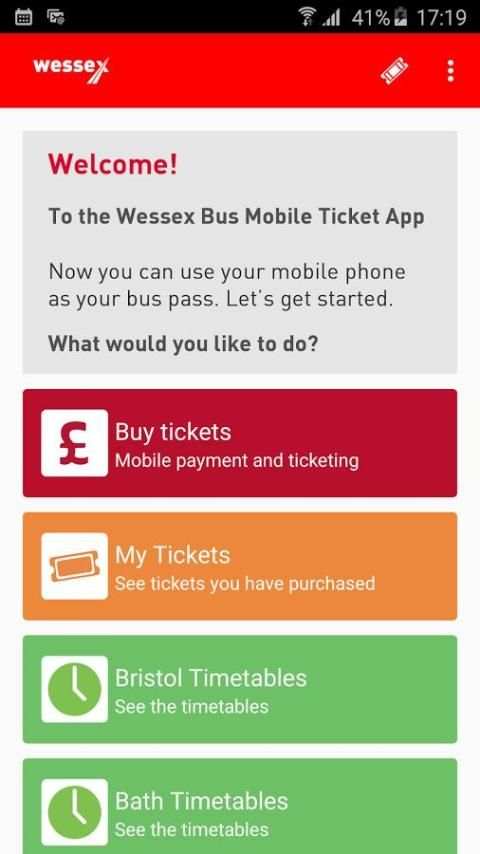 Wessex Bus M-Tickets screenshot 6