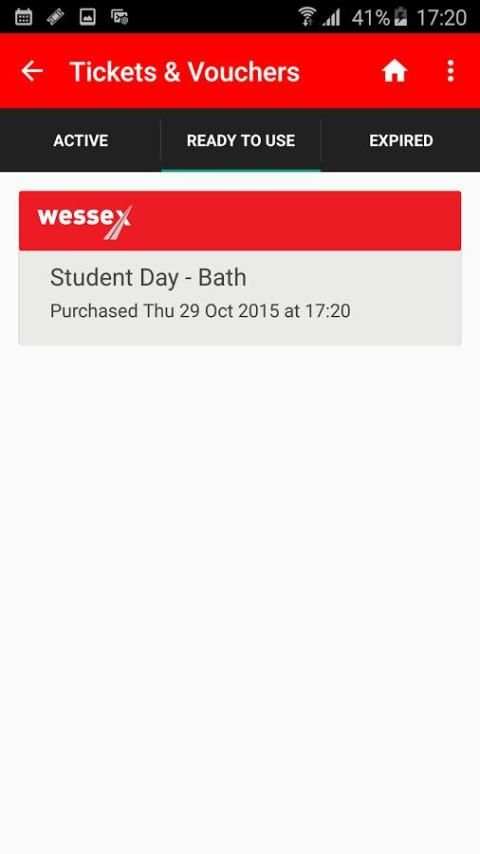 Wessex Bus M-Tickets screenshot 2