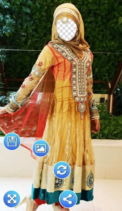 Hijab Queen Photo Frames скриншот 2