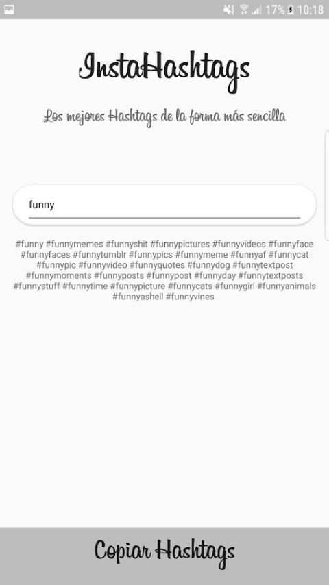 Hashtags para Instagram - Top hashTags screenshot 1