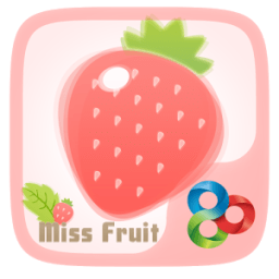 Miss Fruit GO Launcher Theme आइकन