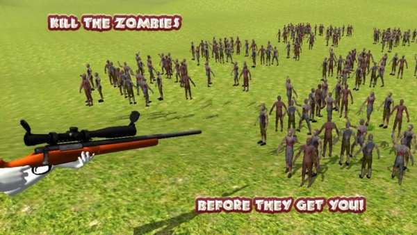 Zombie Mob Sniper 3D screenshot 3